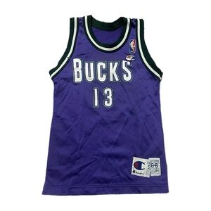 Vintage Milwaukee Bucks Glenn Robinson Chmapion Jersey